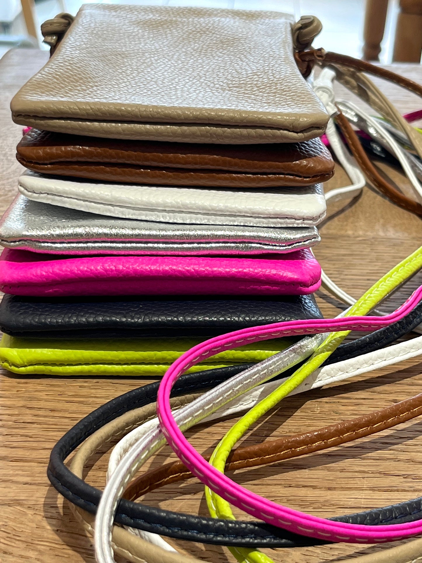 SOEURETTE mini sac téléphone taupe