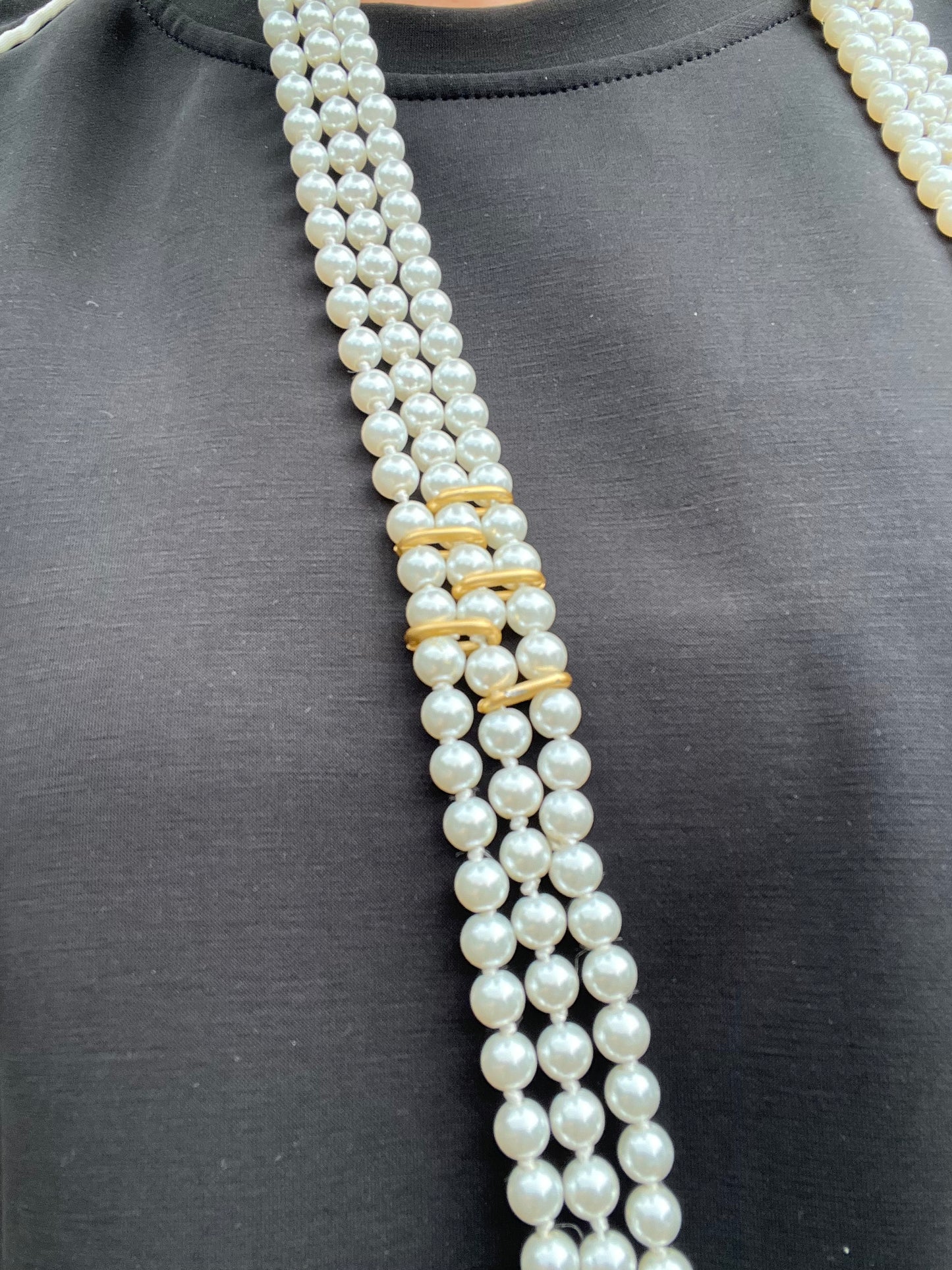 PEARLA sautoir perles extra long