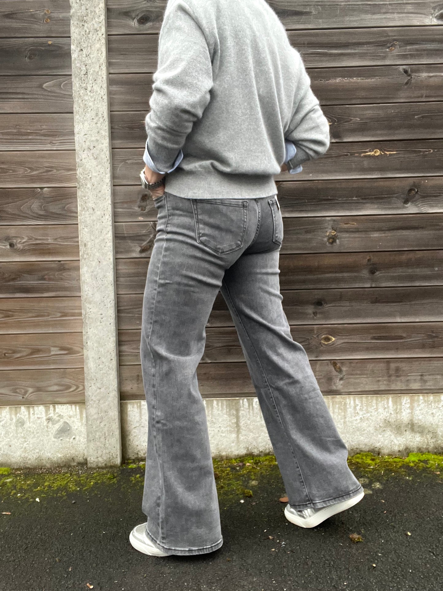 ANDREW jeans droit stretch grey