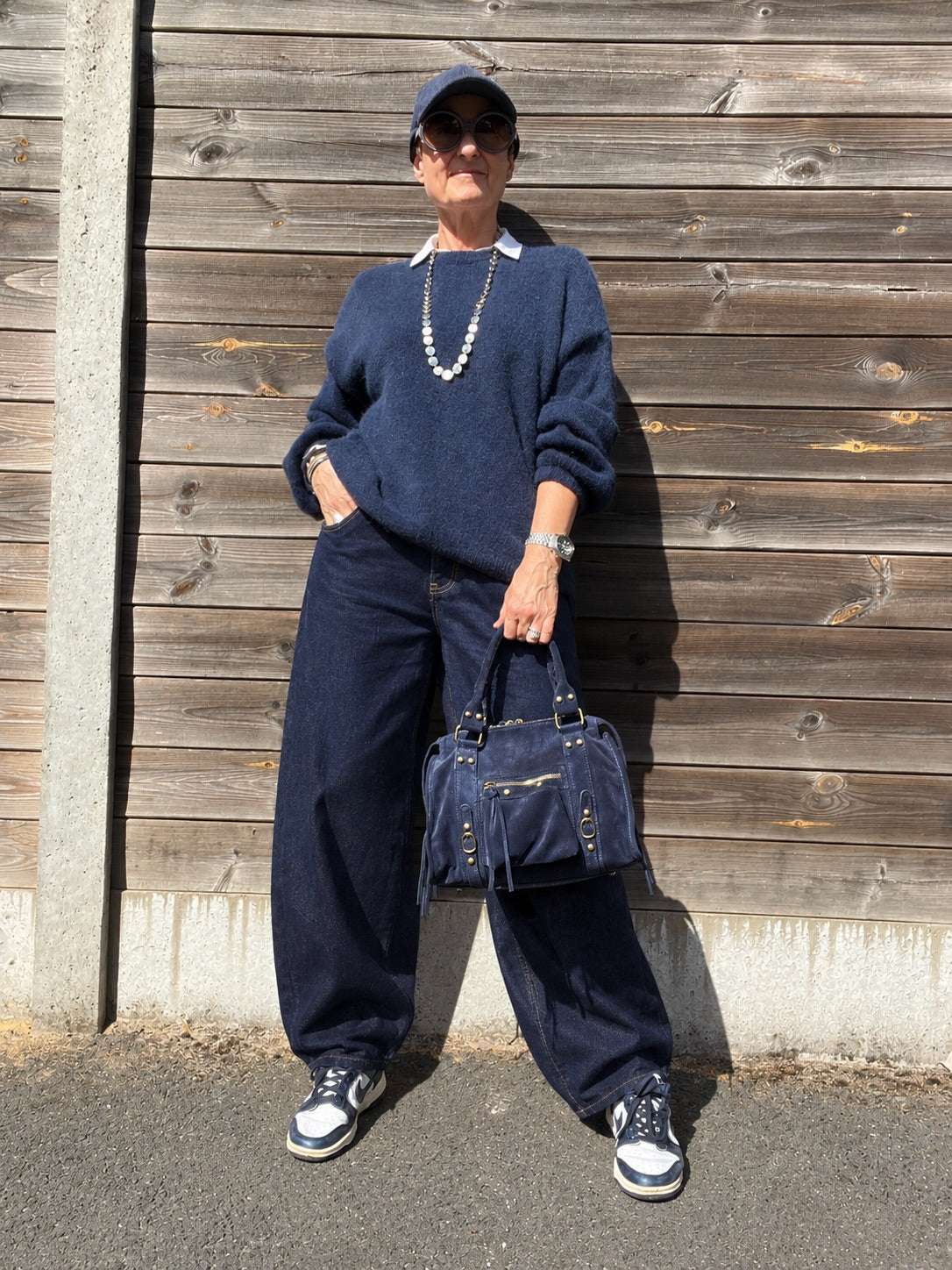 BABOU jeans baloon bleu brut