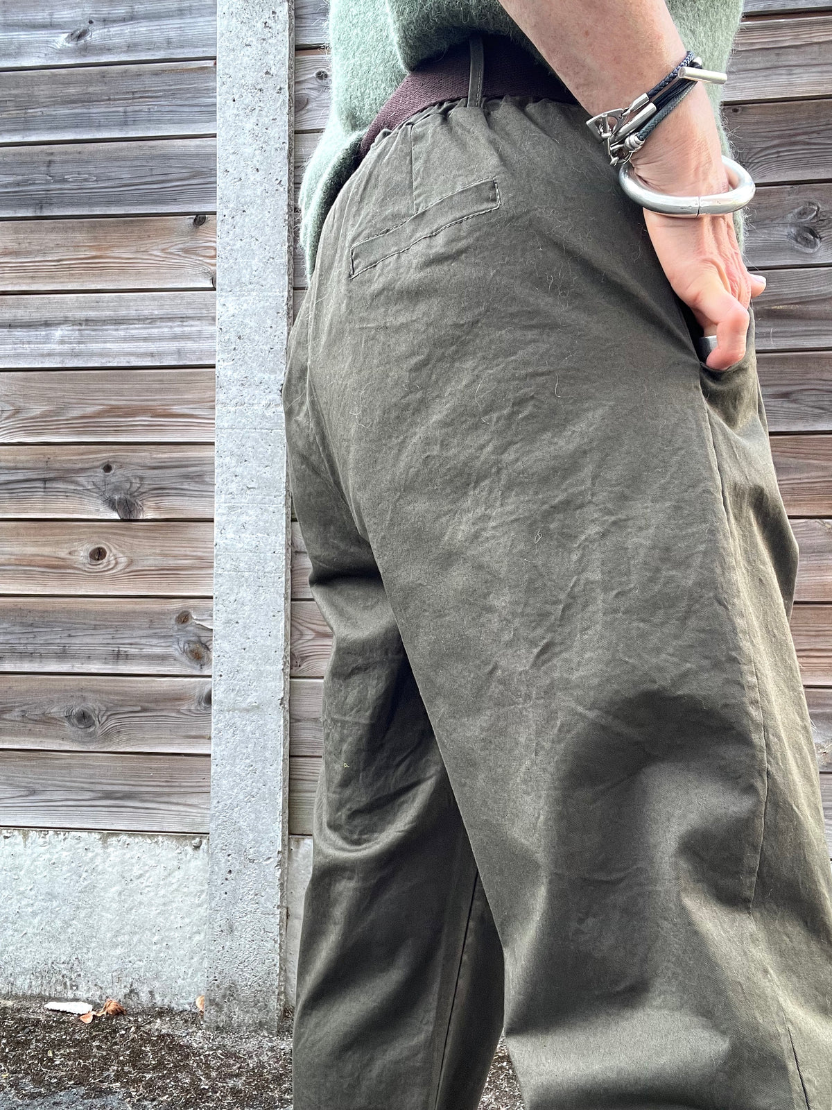 FELIX pantalon chino magique kaki