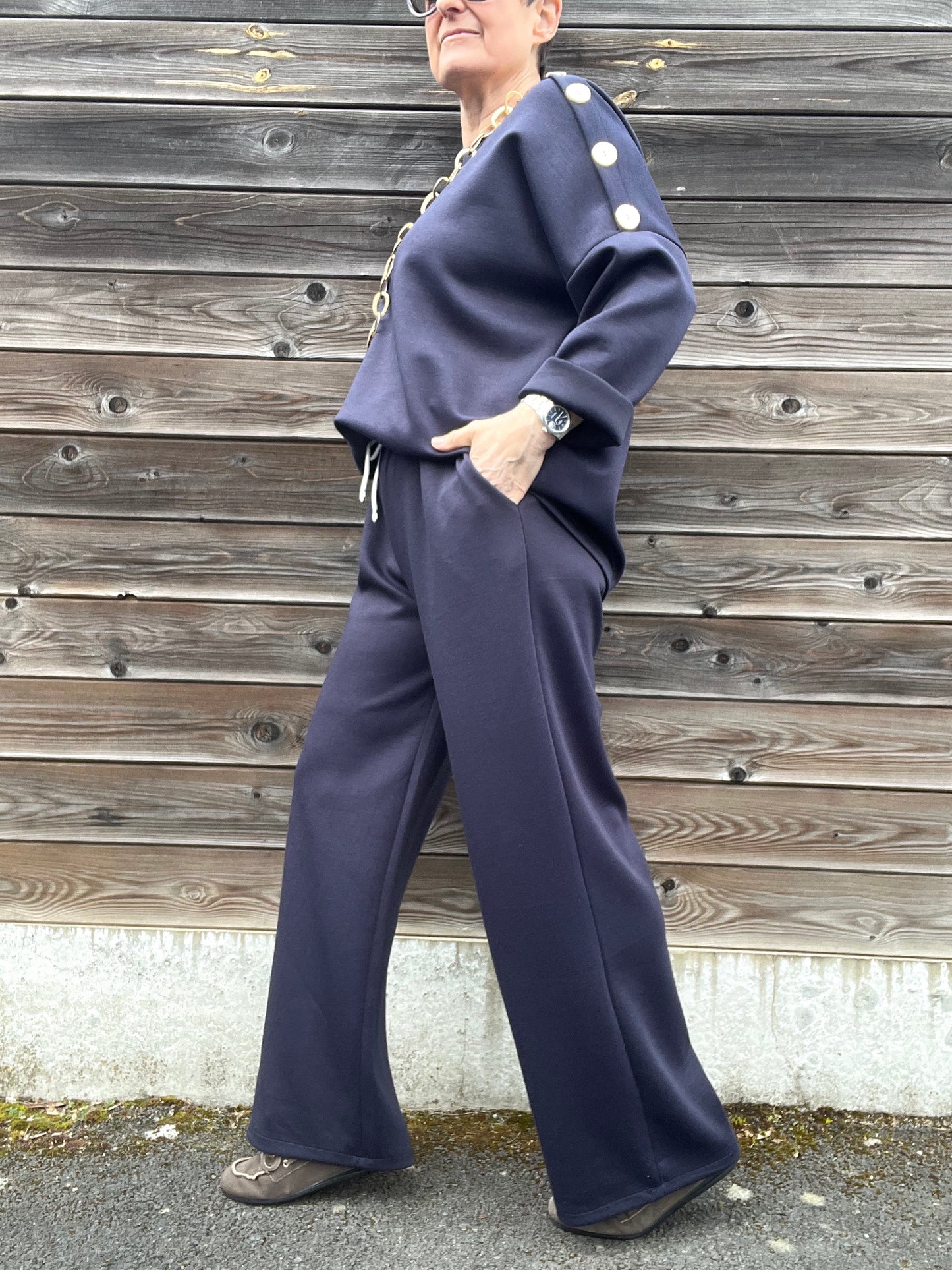 PANGE pantalon jogging chic navy ‼️ réassort en cours‼️