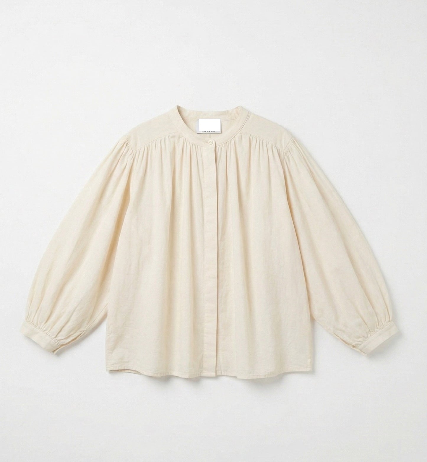 KRAFT chemise voile de coton cream