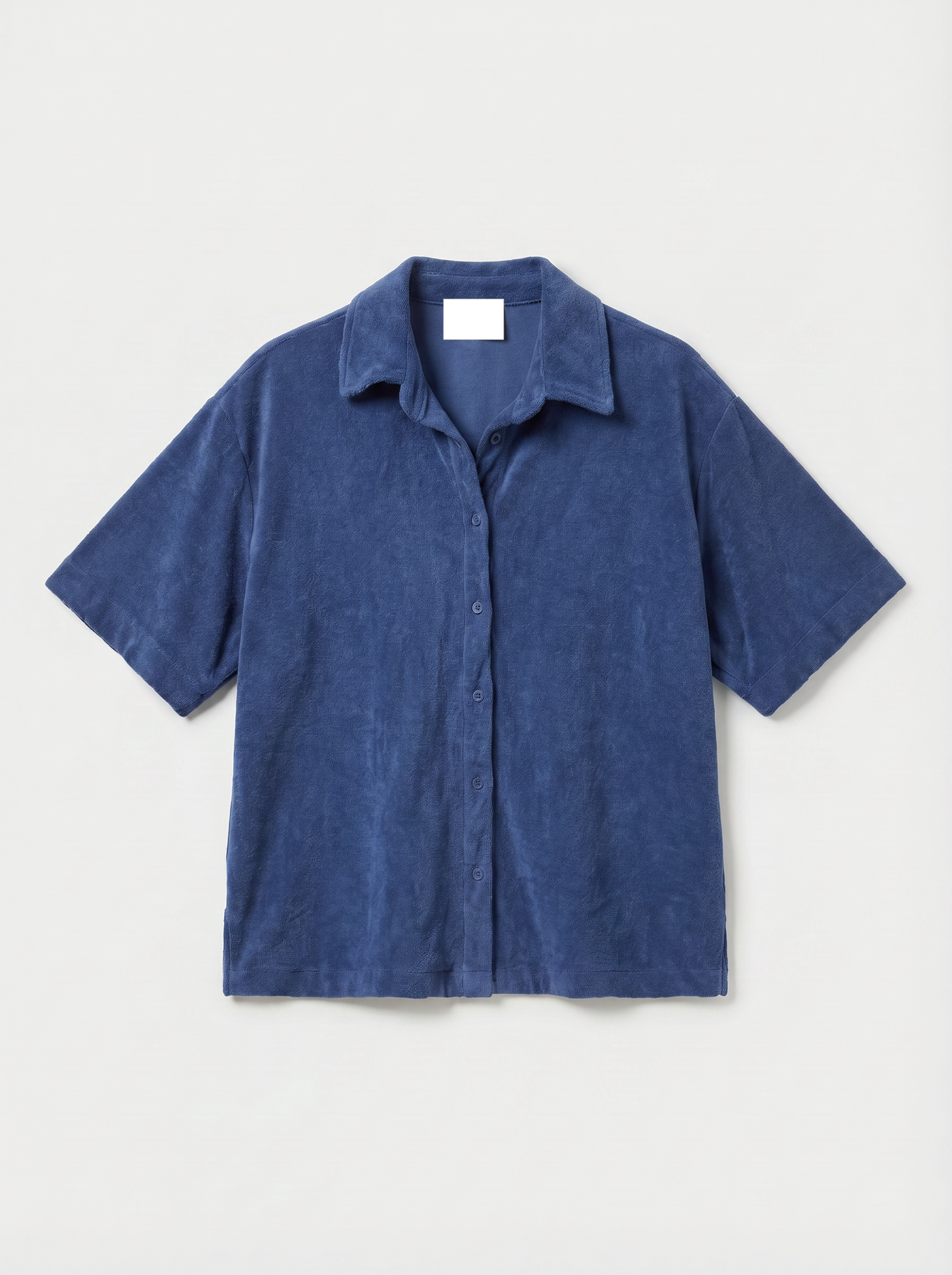 SPONSOR chemise en éponge navy
