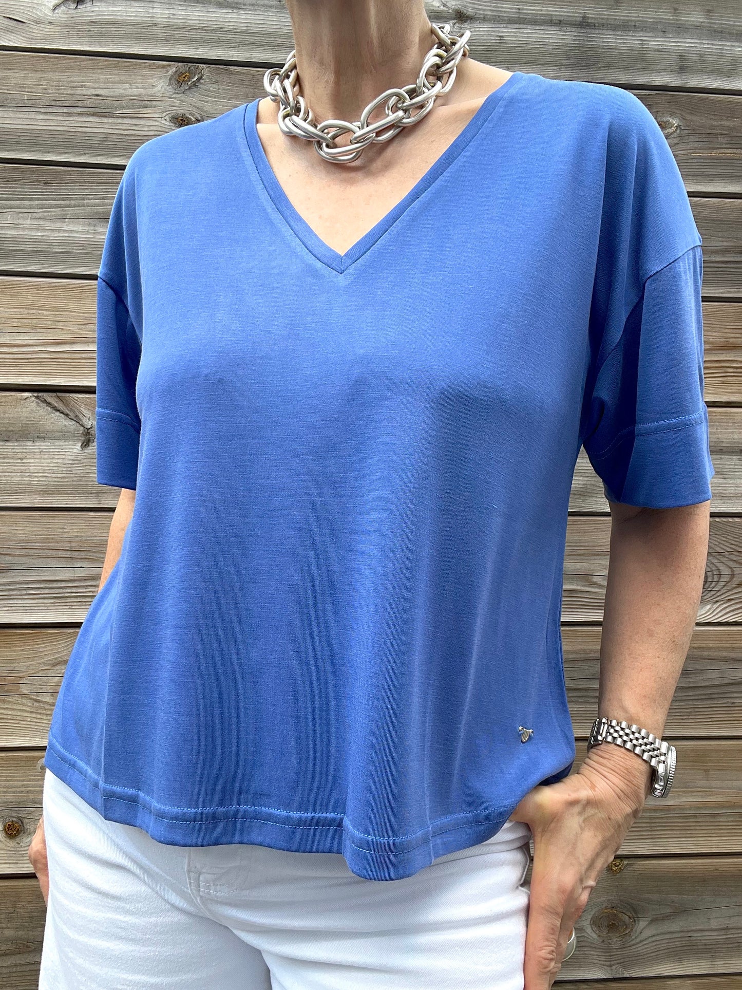 ANYA T-shirt fluide V