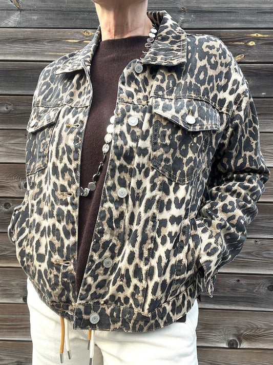 TINE veste imprimée léo