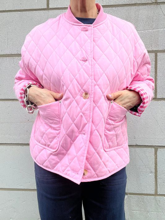 VITTORIA veste matelassée bubblegum