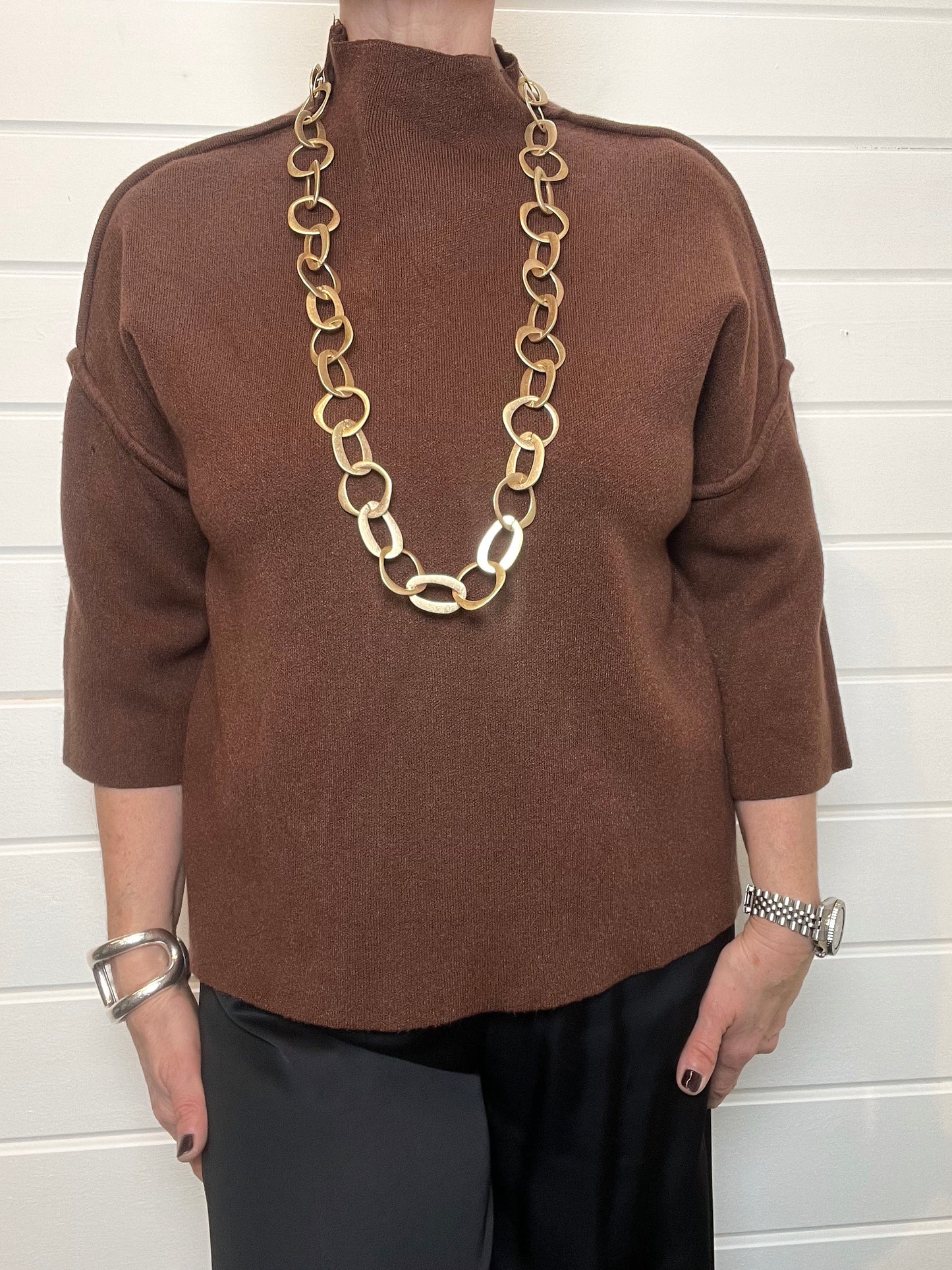 AMPLY pull maille compacte nuts