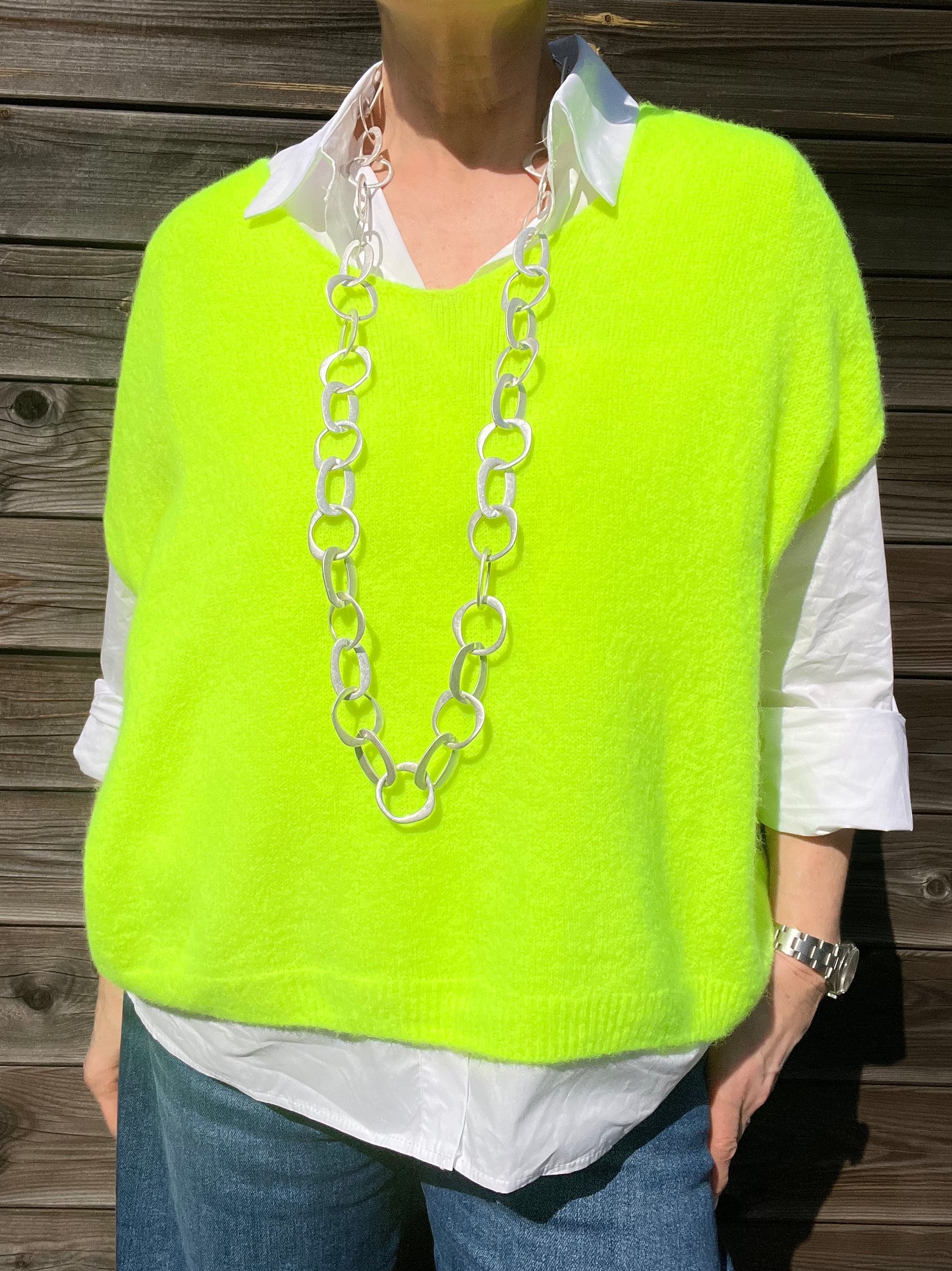OPTION pull sans manches stabilo
