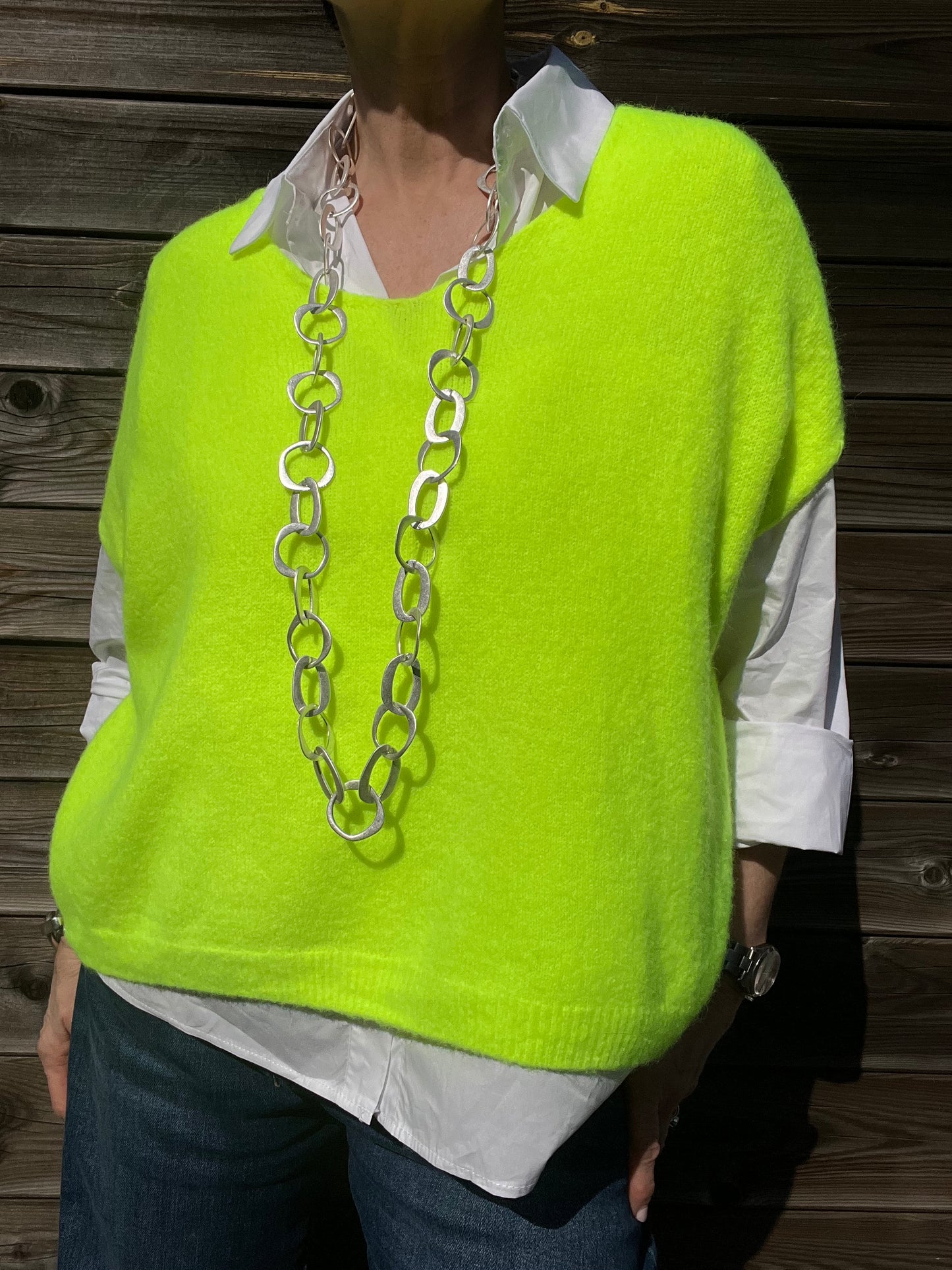 OPTION pull sans manches stabilo