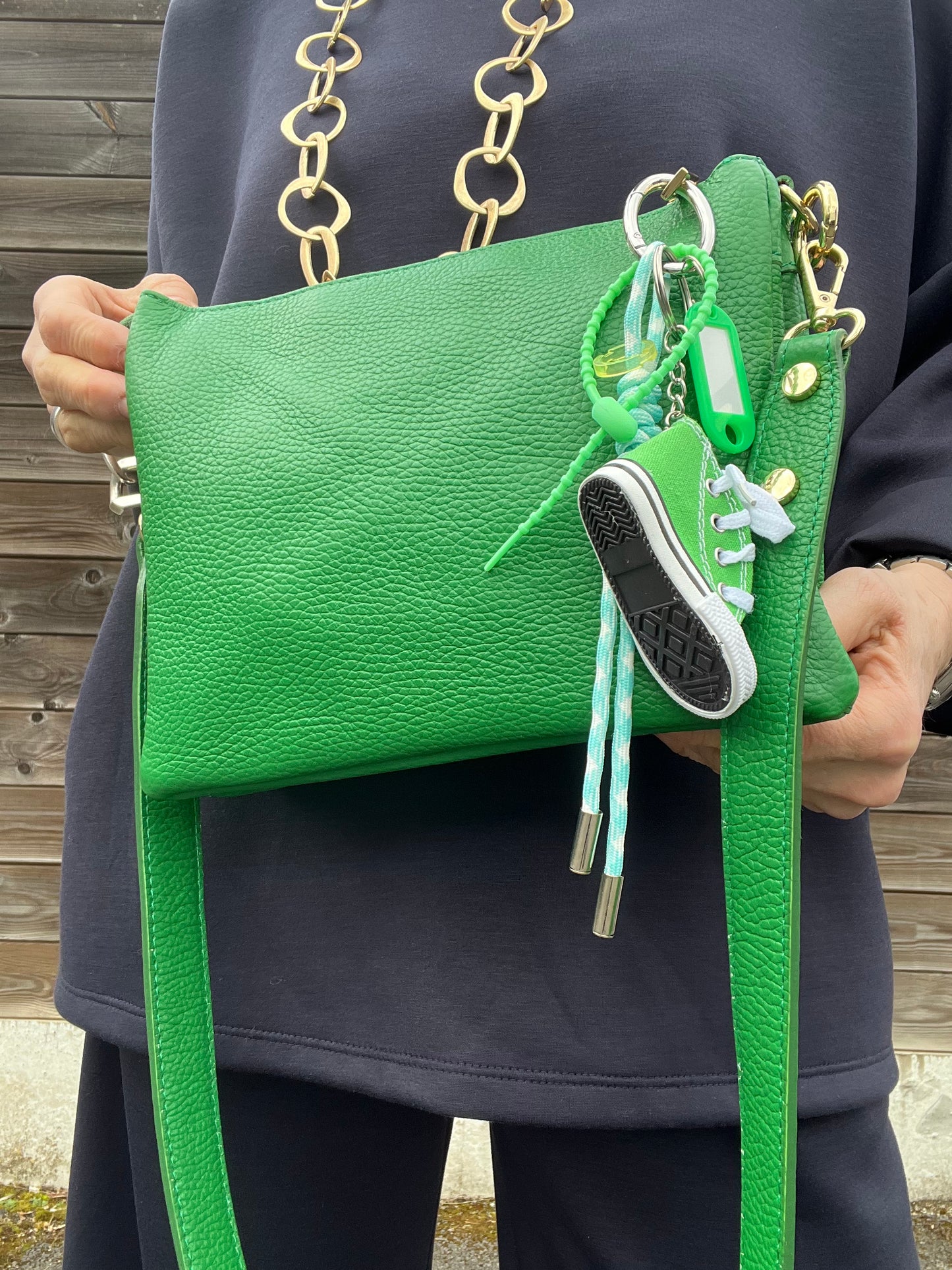 TRIPTIC pochette triple grass