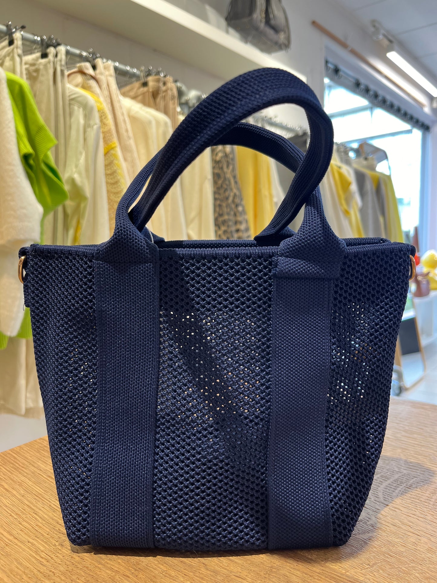 LOOM mini cabas en nylon technique navy