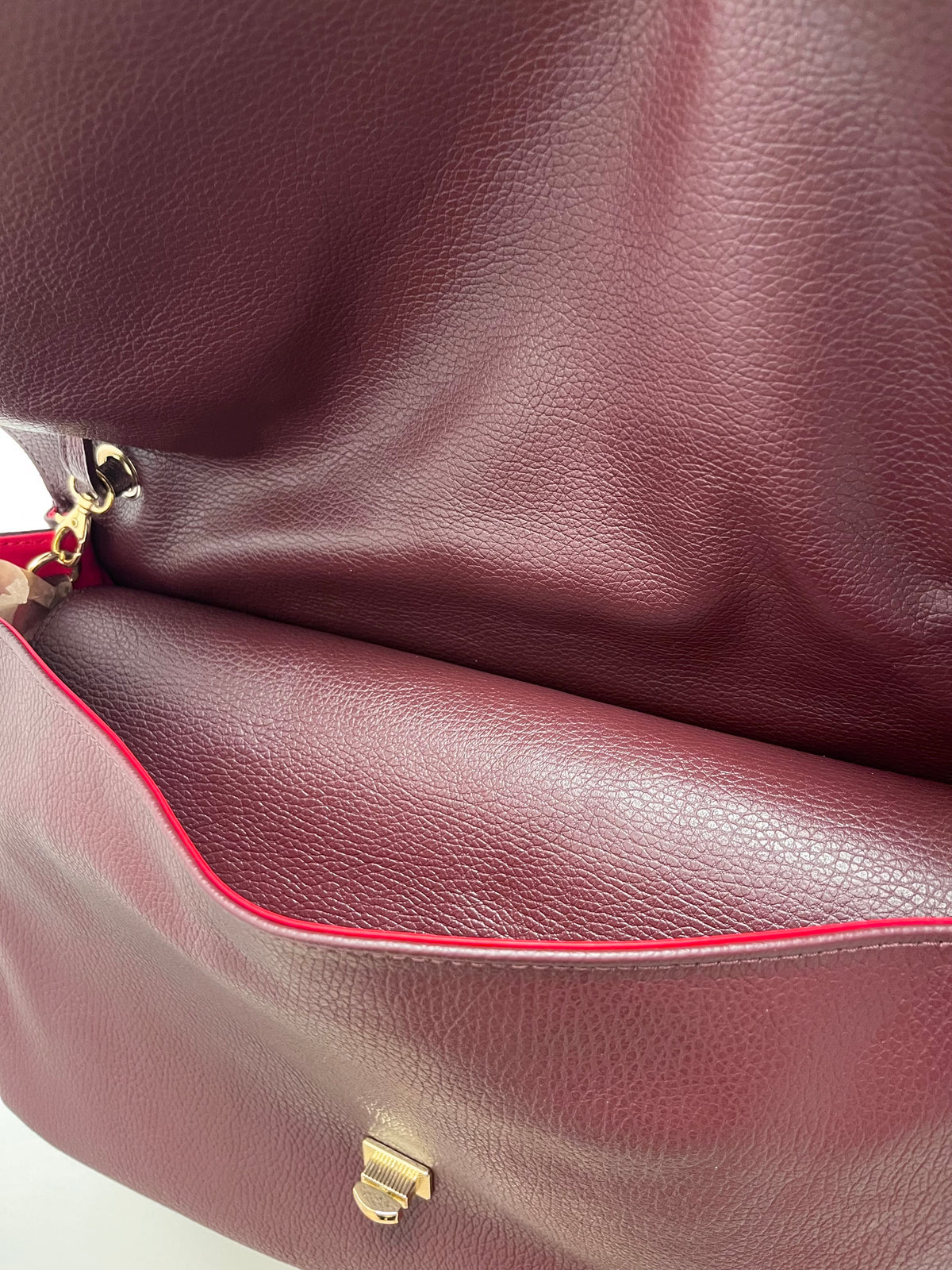 BLAZY maxi sac à rabat wine