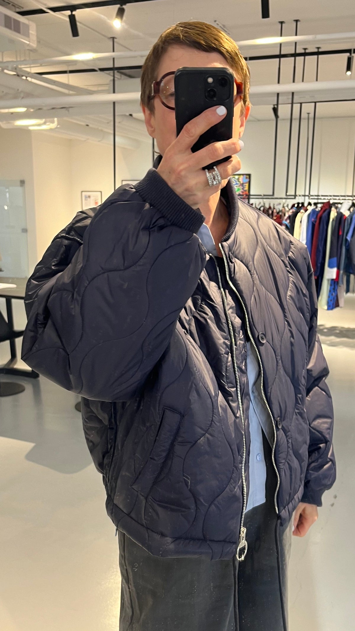 ONDINE doudoune style bomber