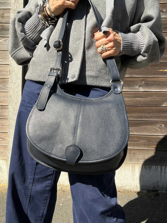 HEBE sac besace navy