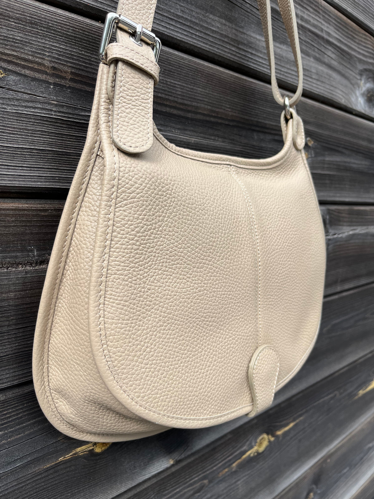 HEBE sac besace taupe
