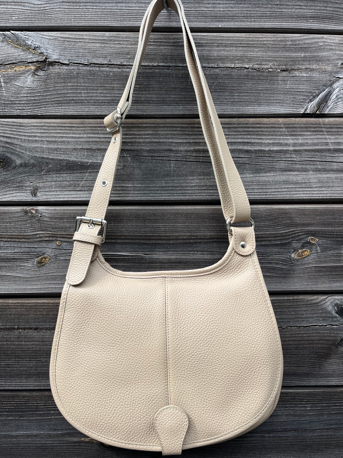 HEBE sac besace taupe