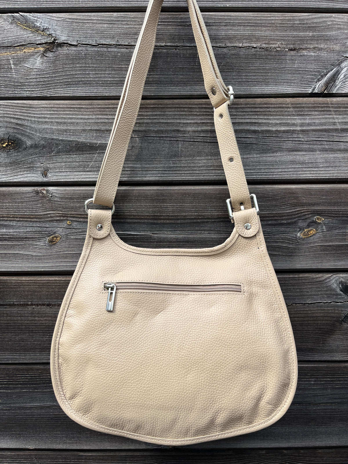 HEBE sac besace taupe