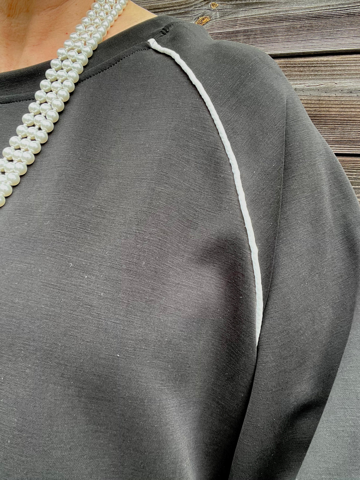 DREE blouse en jersey black