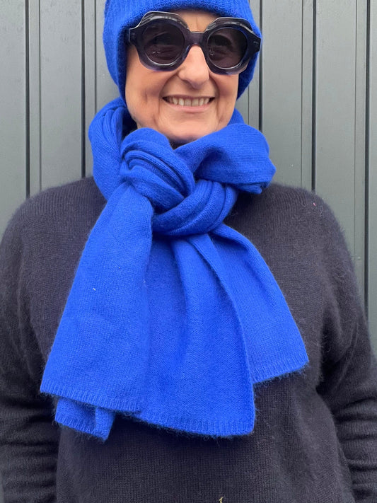 VAIL écharpe en maille ultra luxe bic