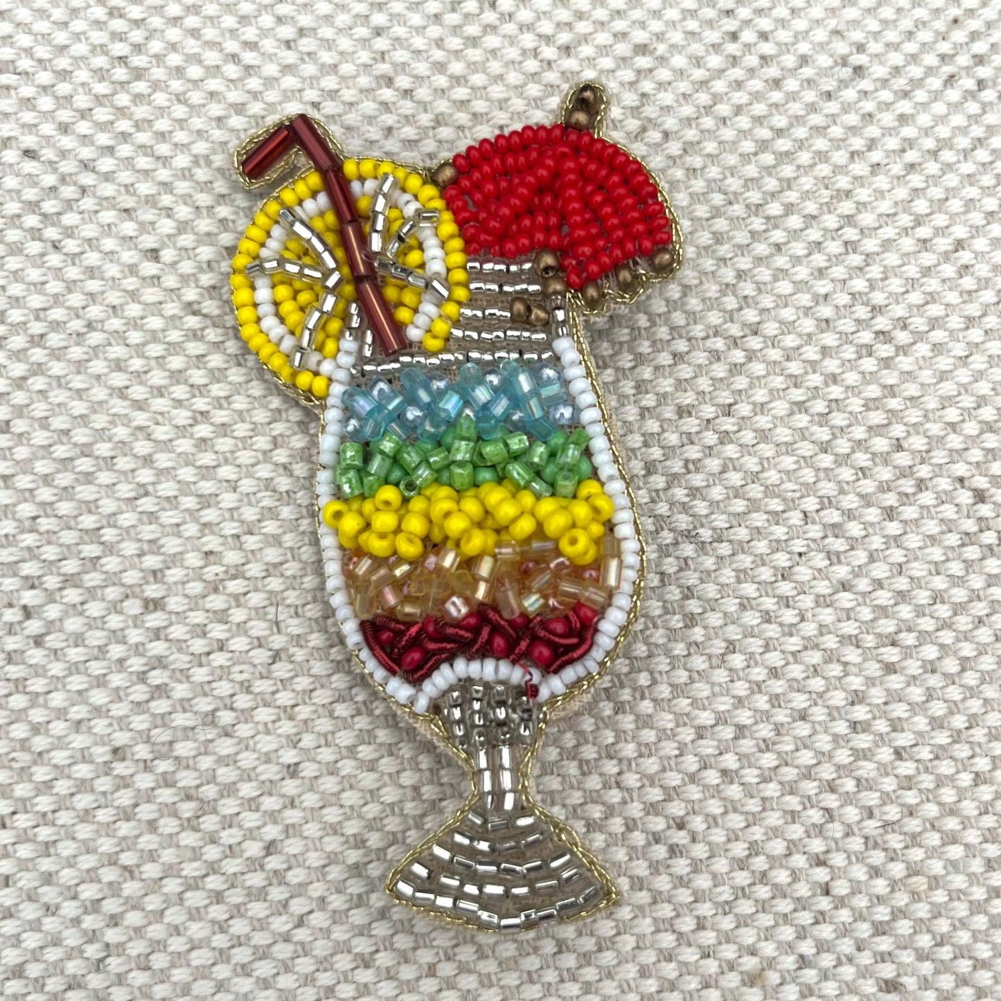 BROCHES perlées & brodées