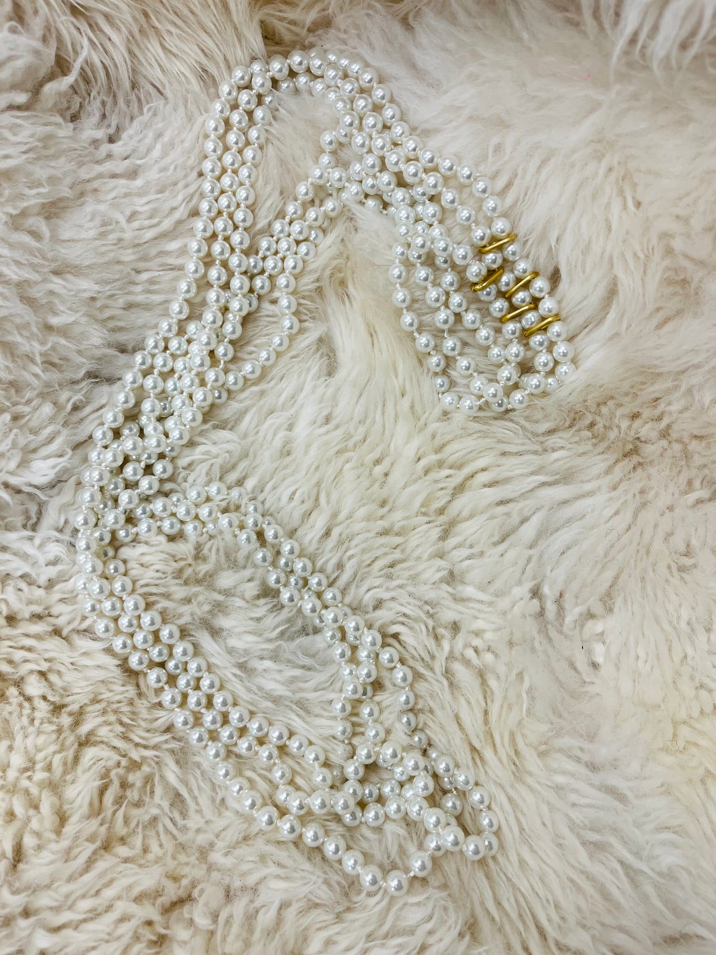 PEARLA sautoir perles extra long