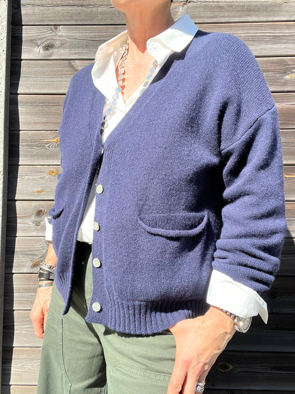 CAPO gilet avec poches navy