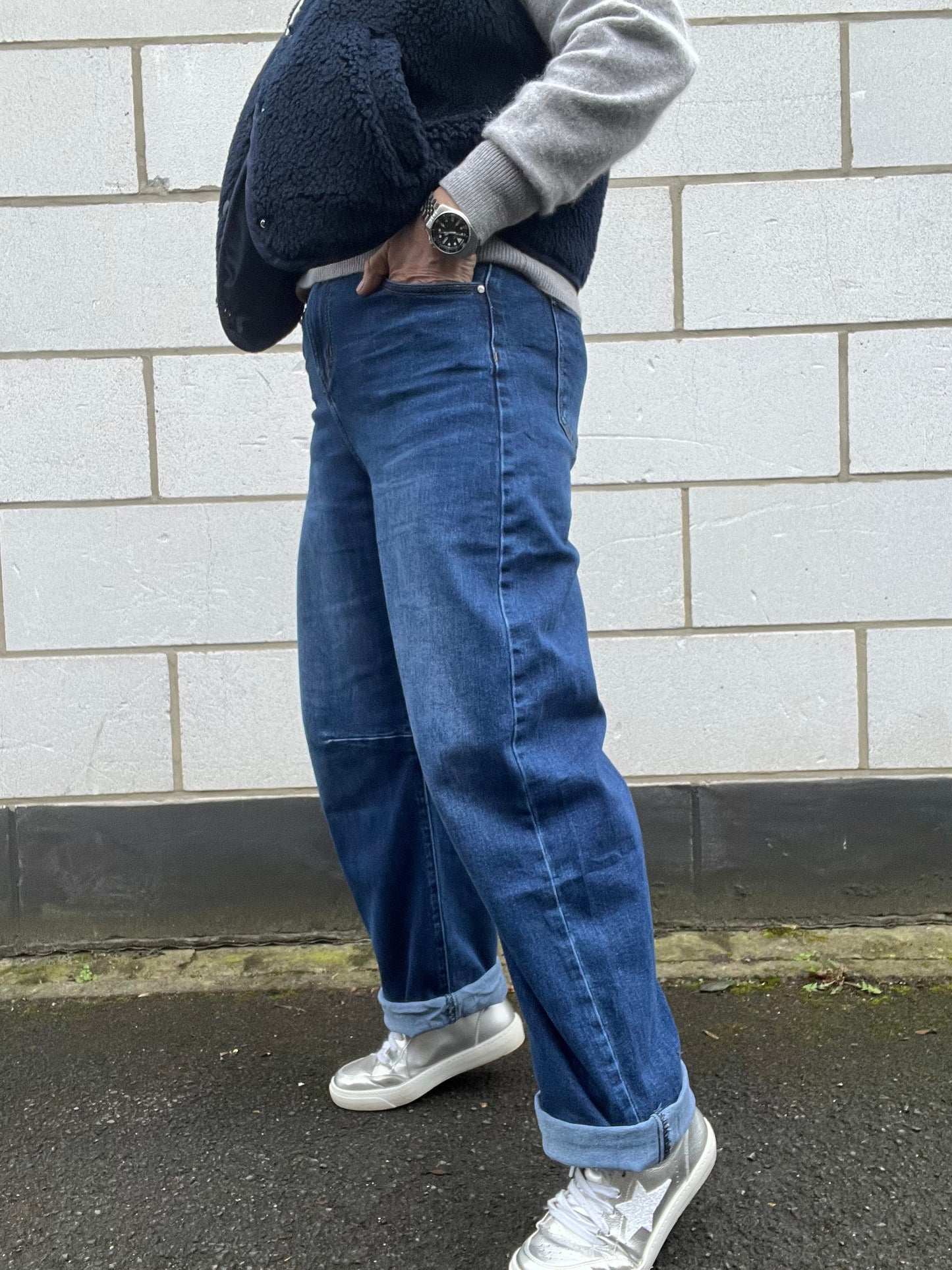 CAMYLLE jeans balloon blue