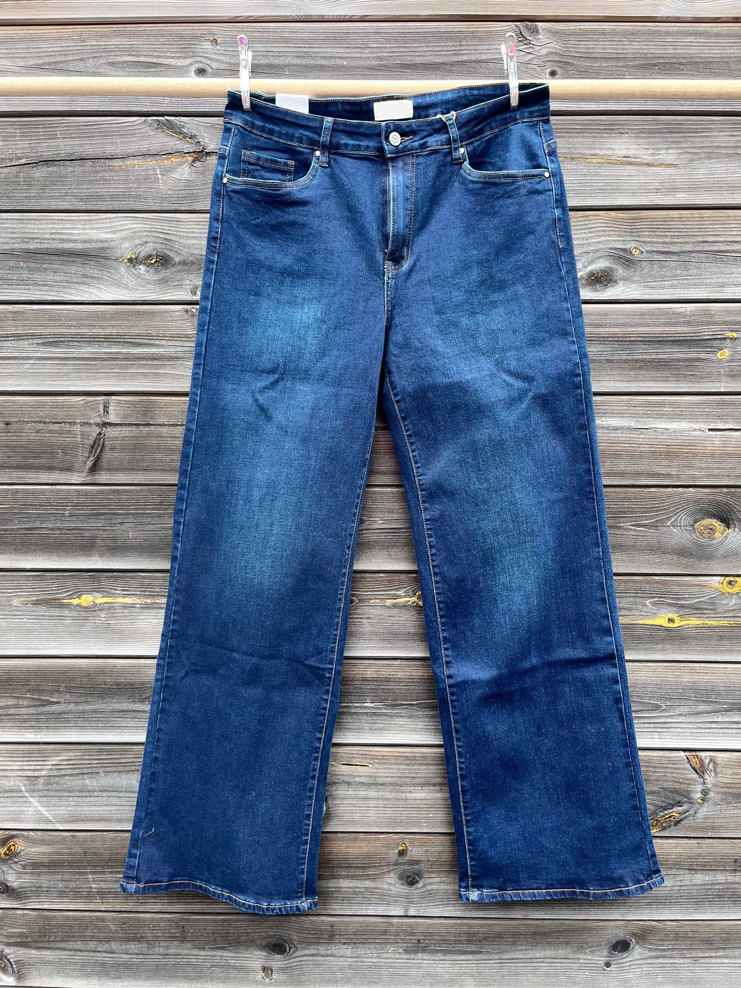 INDIC jeans droit curvy dark blue