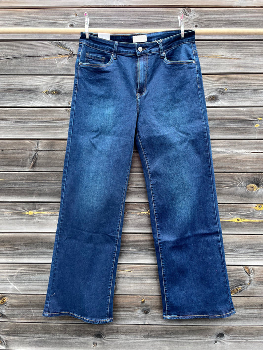 INDIC jeans droit curvy dark blue