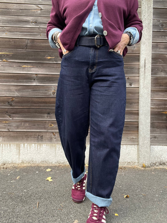 BABOU jeans baloon bleu brut