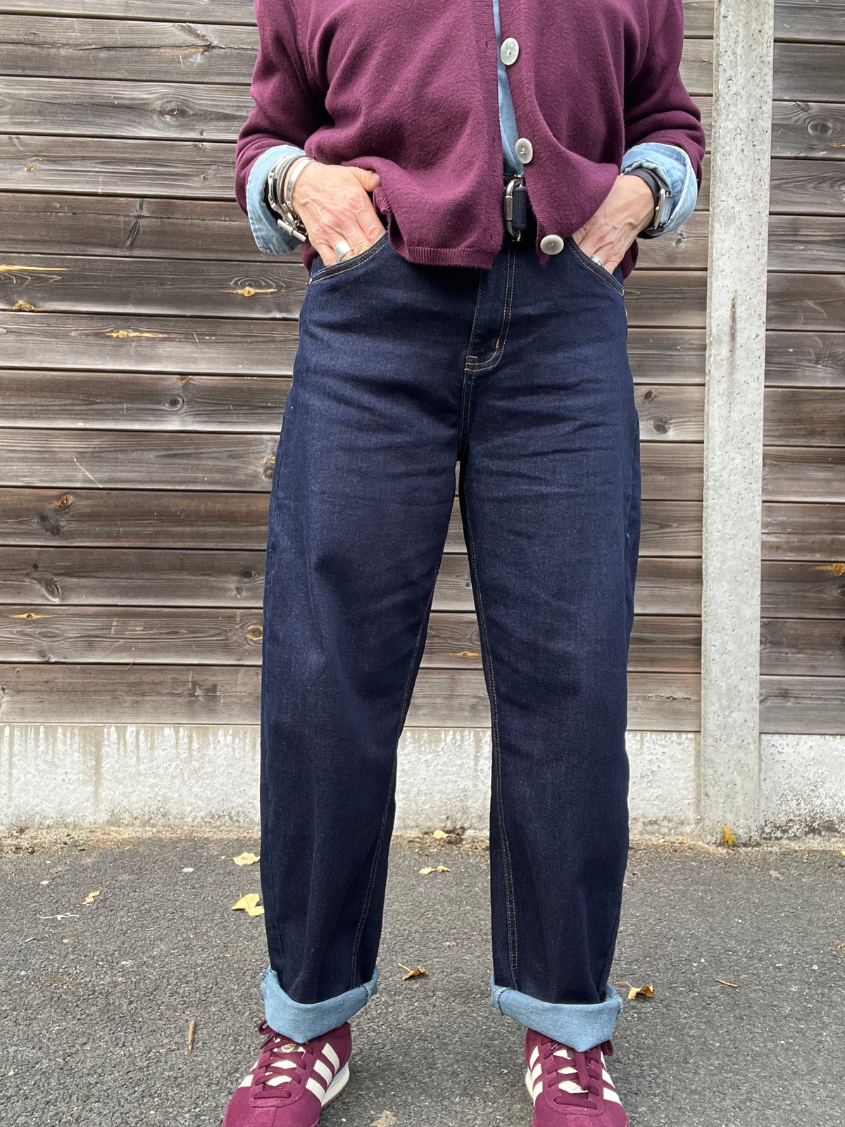 BABOU jeans baloon bleu brut