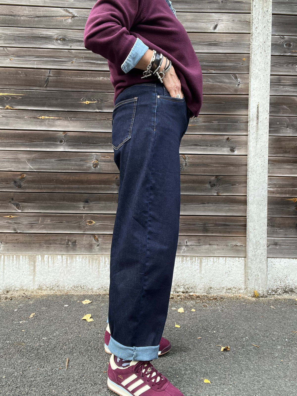 BABOU jeans baloon bleu brut