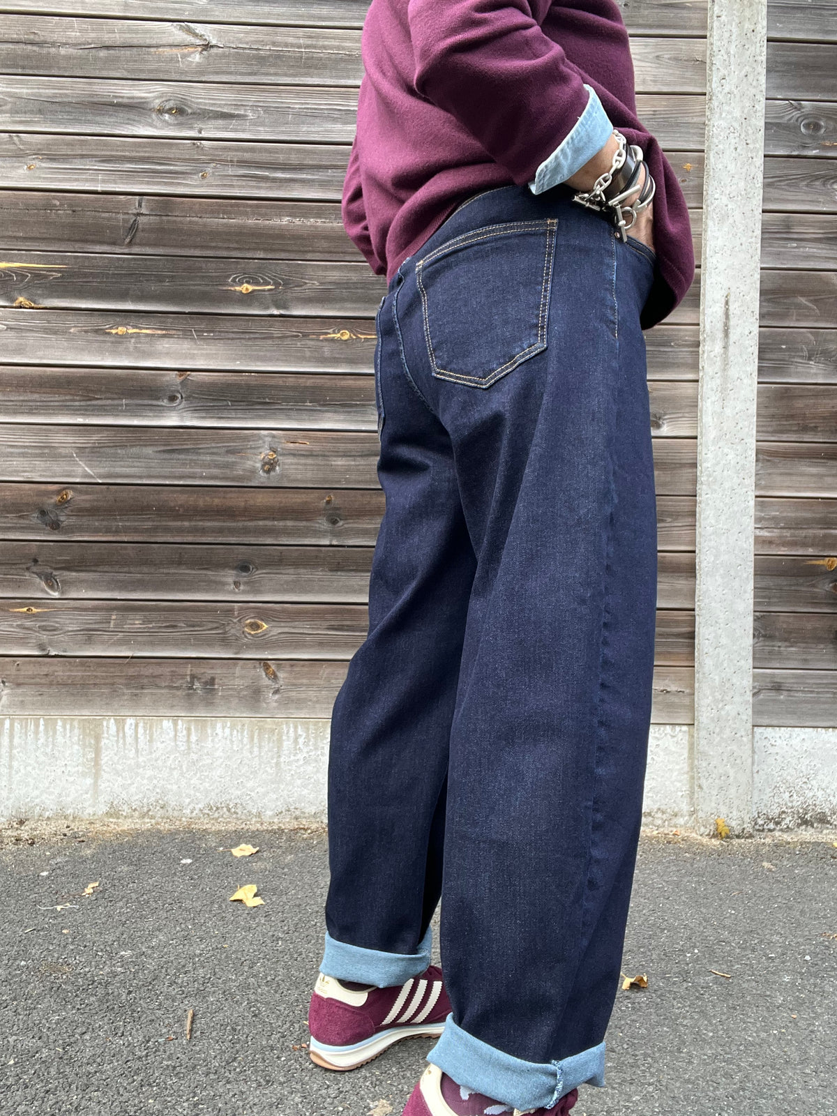 BABOU jeans baloon bleu brut