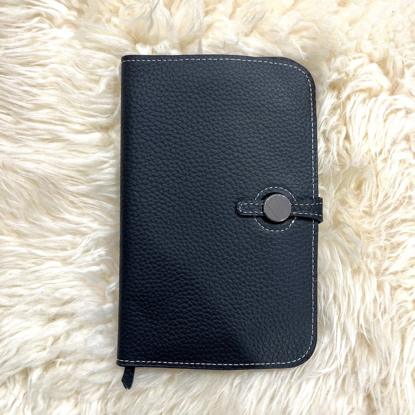 DIABOLO portefeuille en cuir grainé