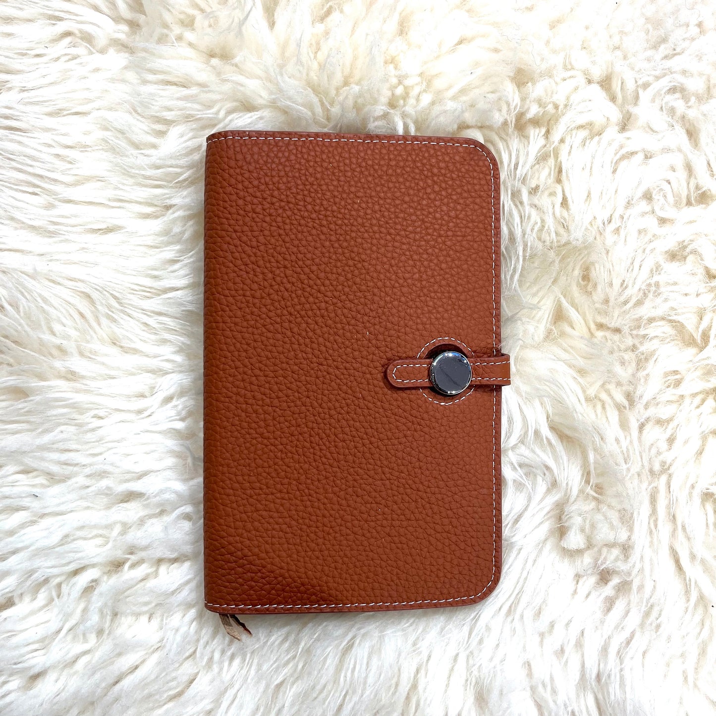 DIABOLO portefeuille en cuir grainé