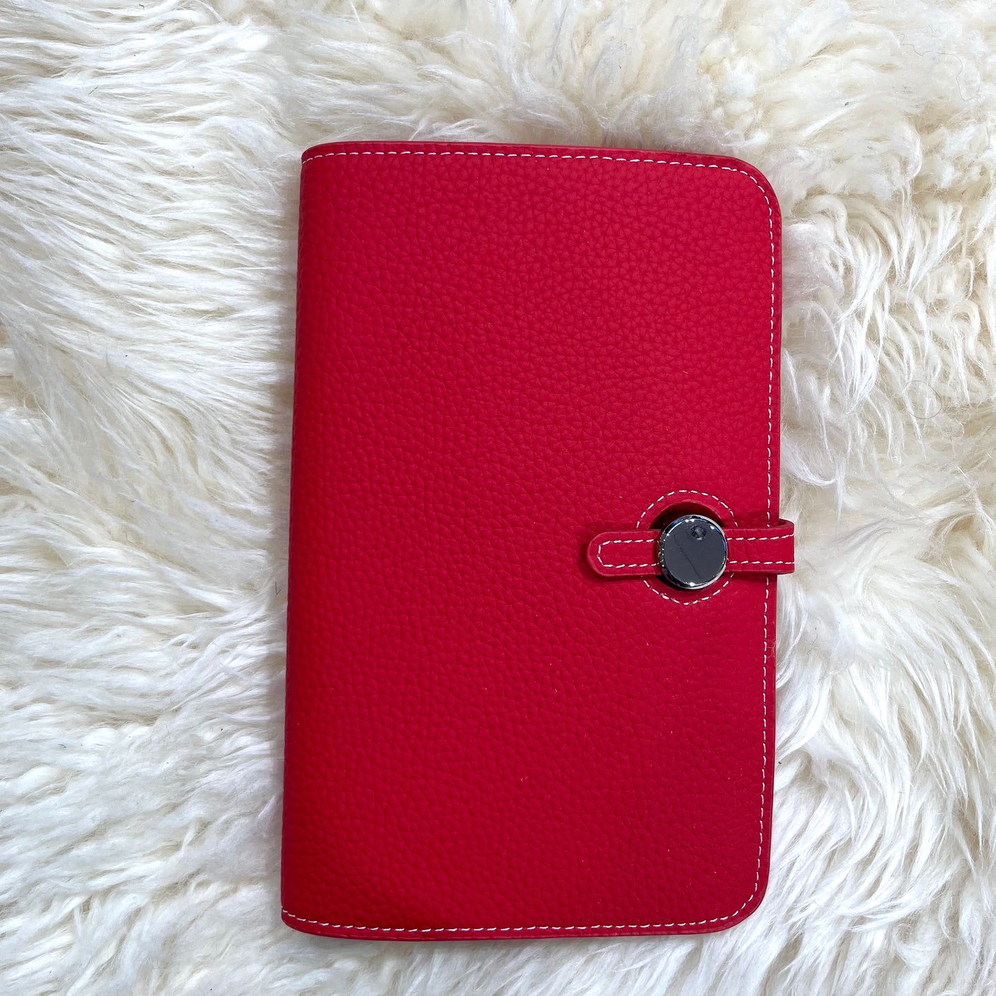 DIABOLO portefeuille en cuir grainé