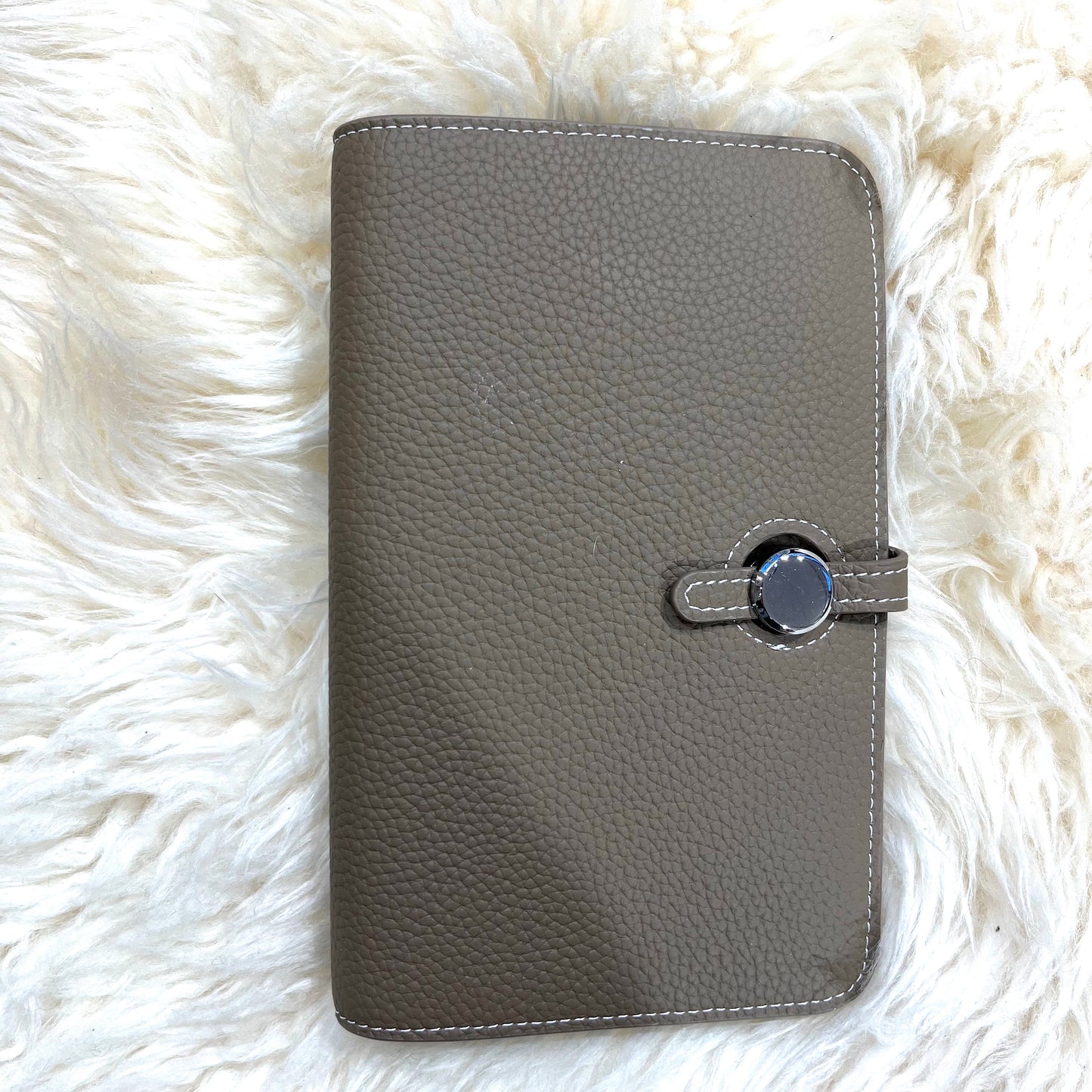 DIABOLO portefeuille en cuir grainé