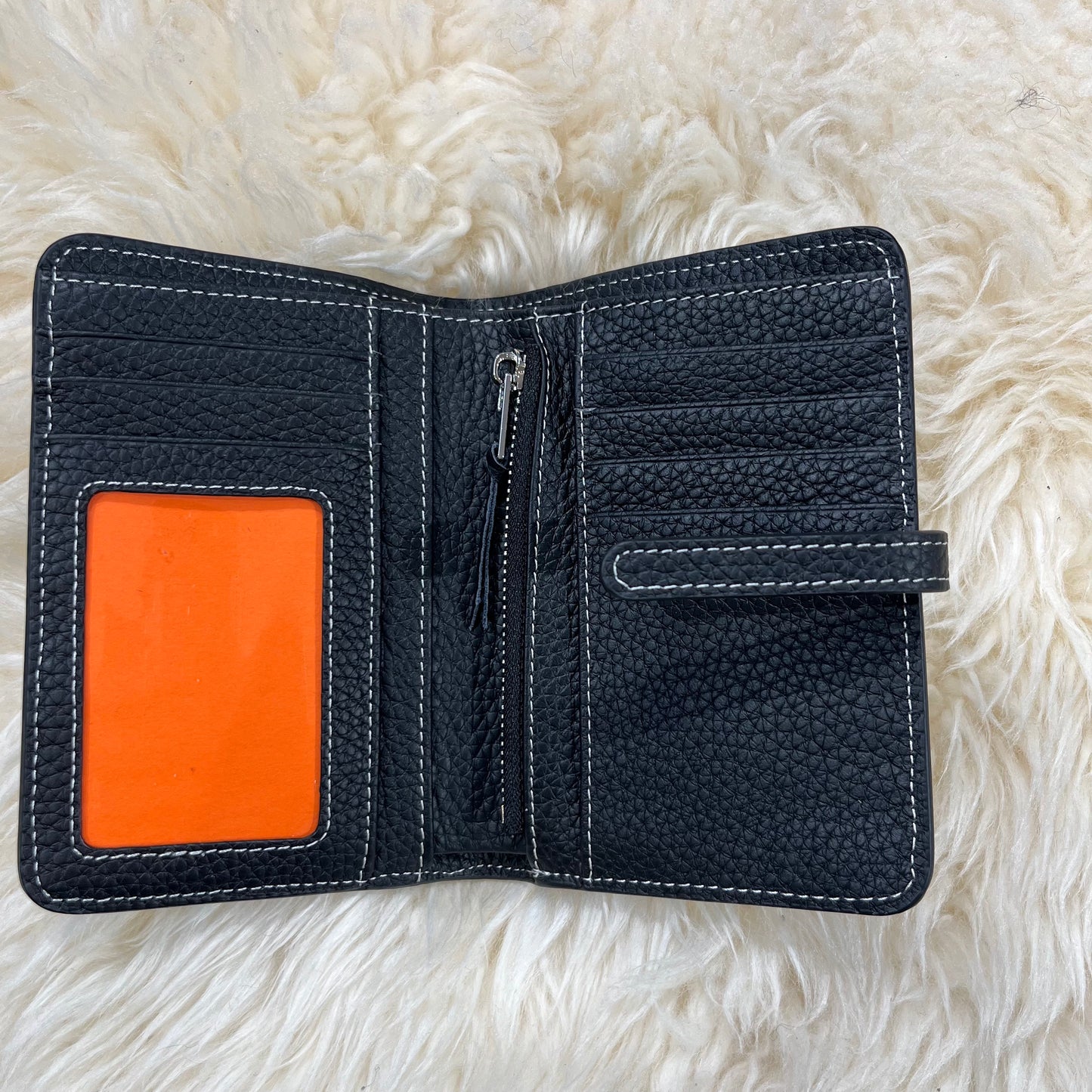 MINI DIABOLO petit portefeuille en cuir grainé