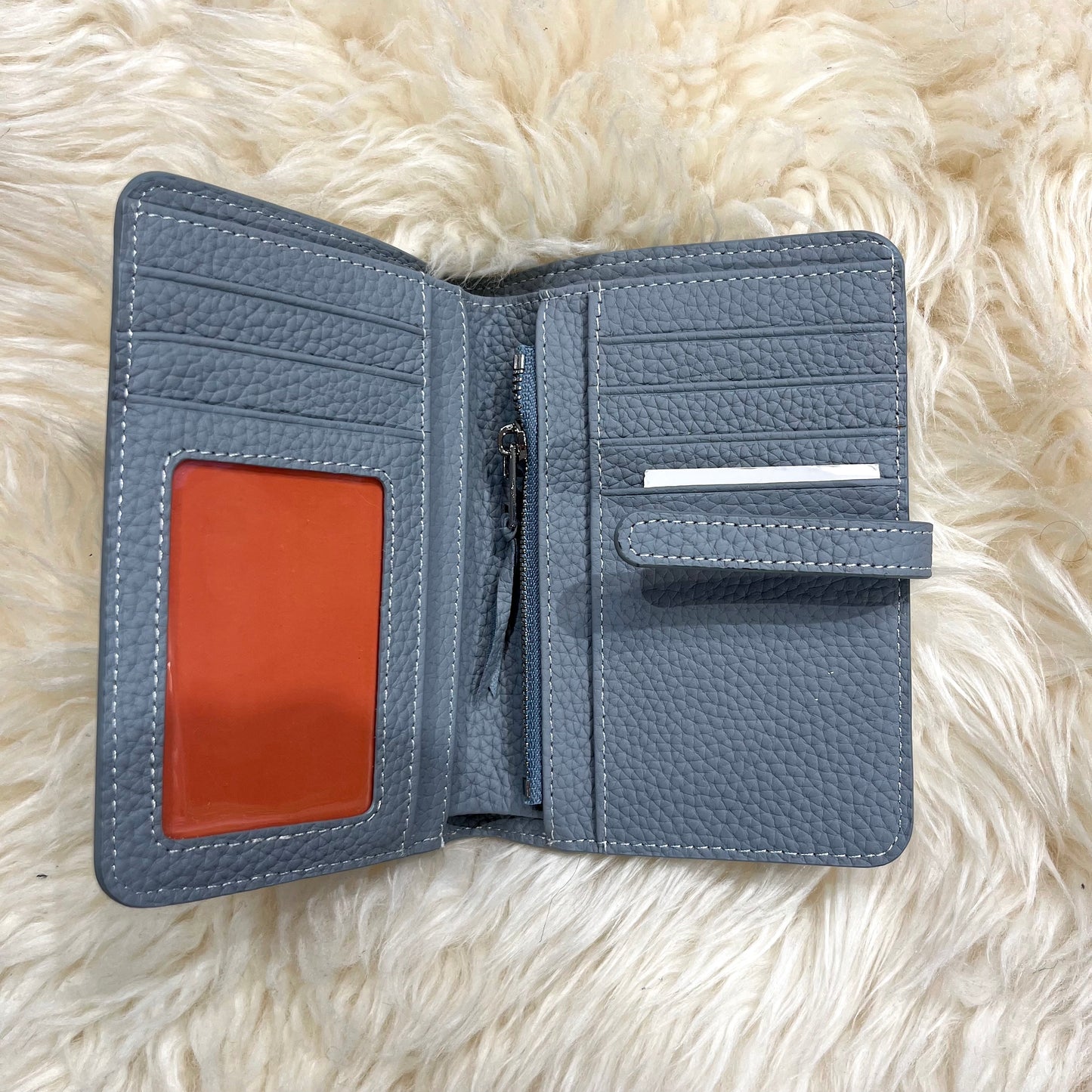 MINI DIABOLO petit portefeuille en cuir grainé