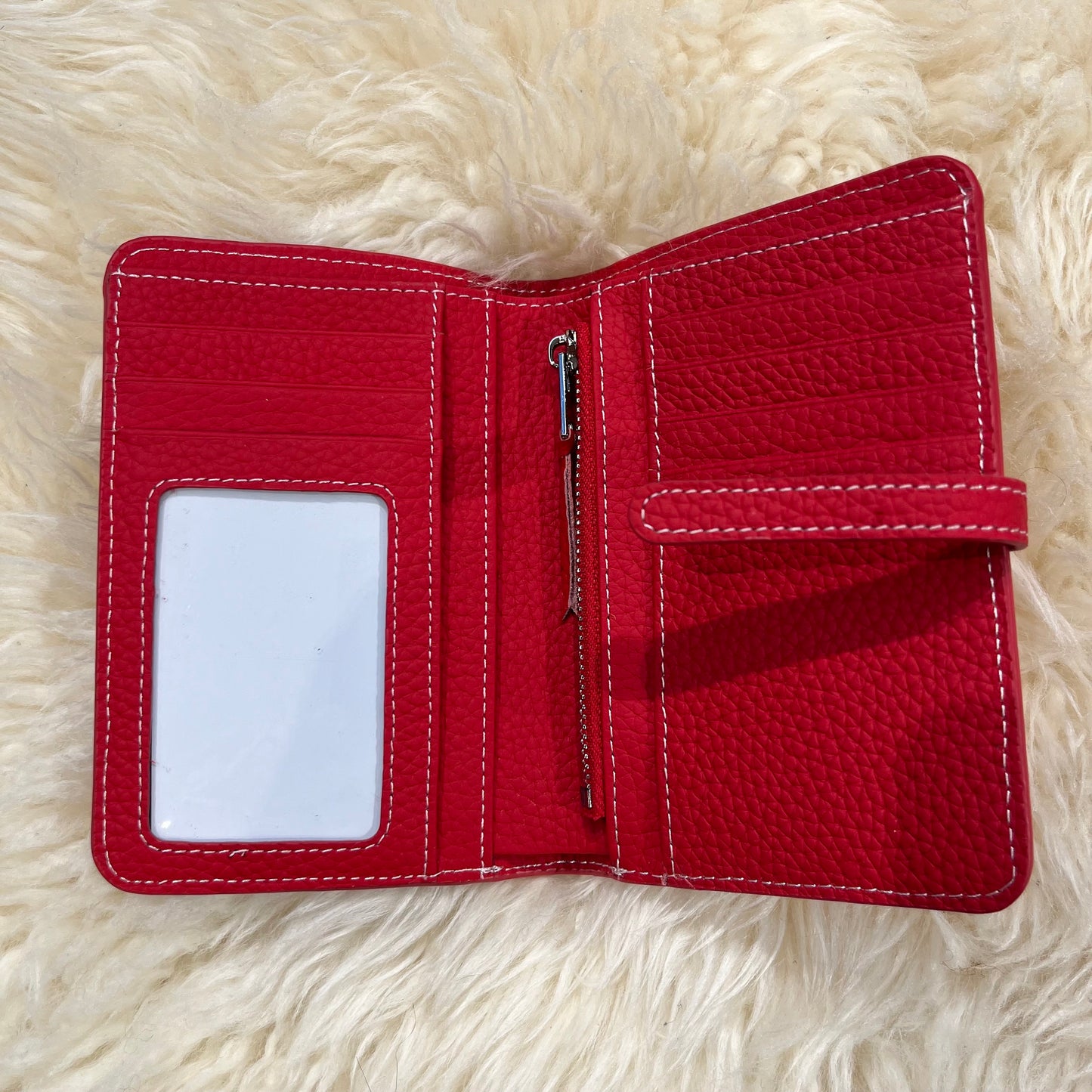 MINI DIABOLO petit portefeuille en cuir grainé