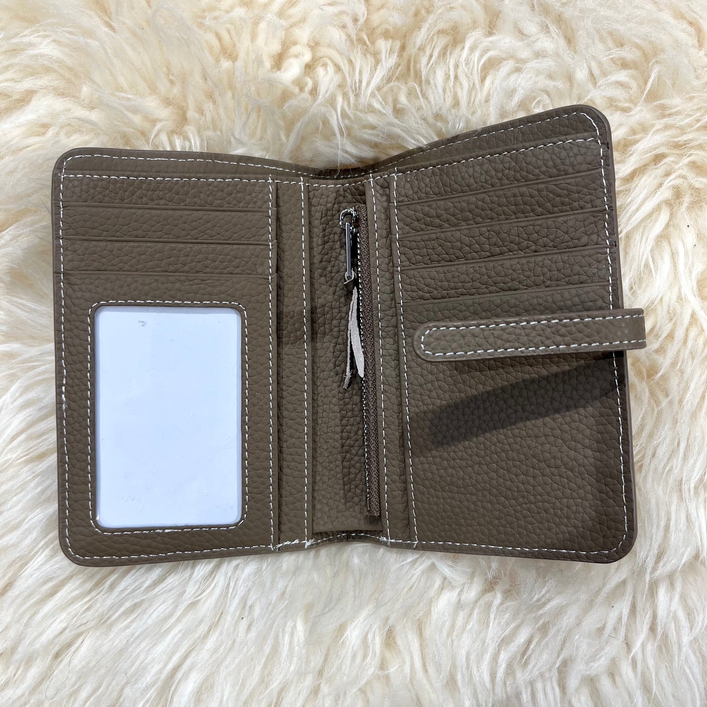 MINI DIABOLO petit portefeuille en cuir grainé