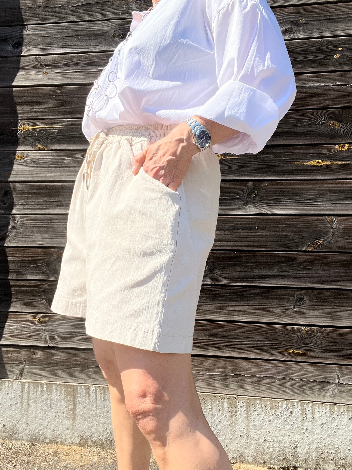 BEGIC short magique beige