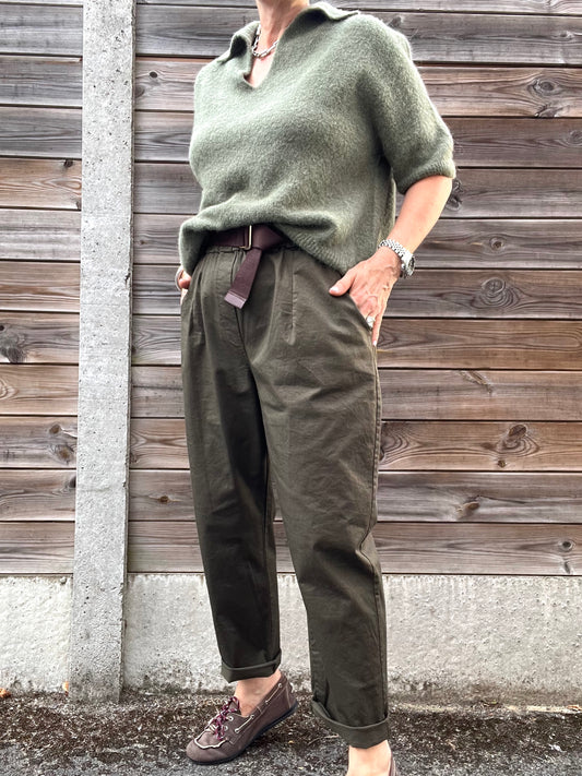 FELIX pantalon chino magique kaki