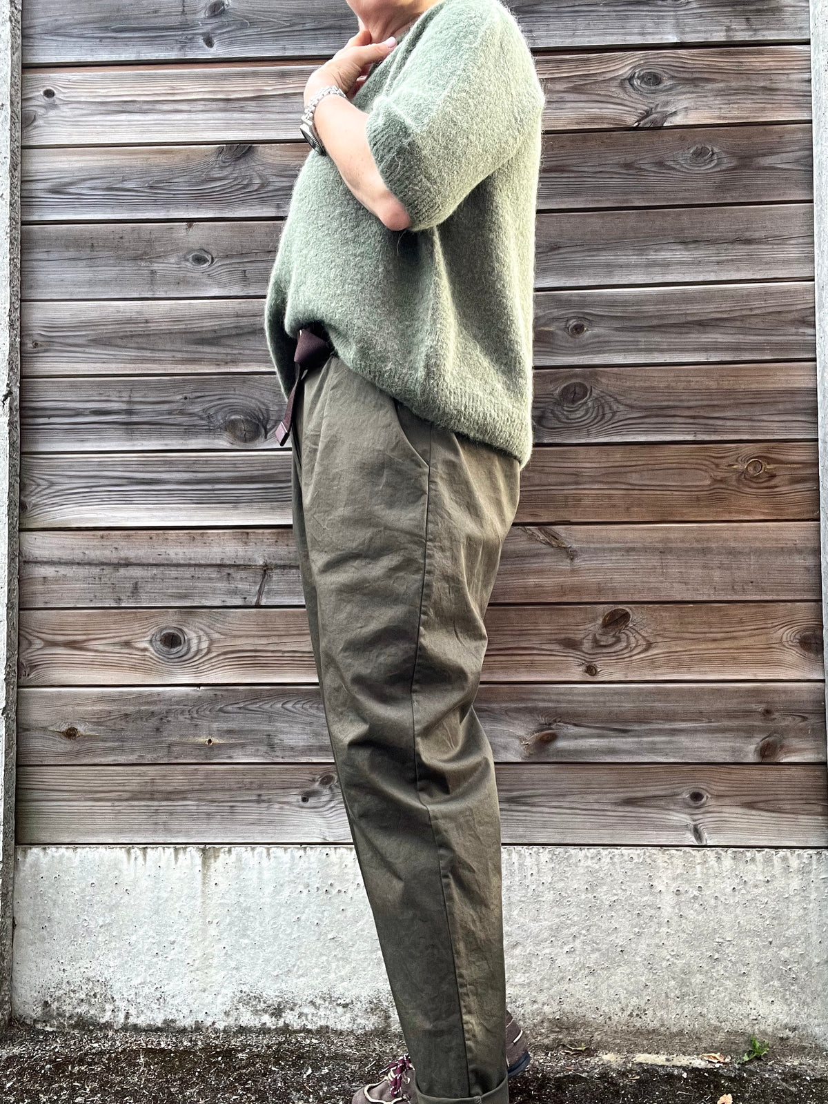 FELIX pantalon chino magique kaki