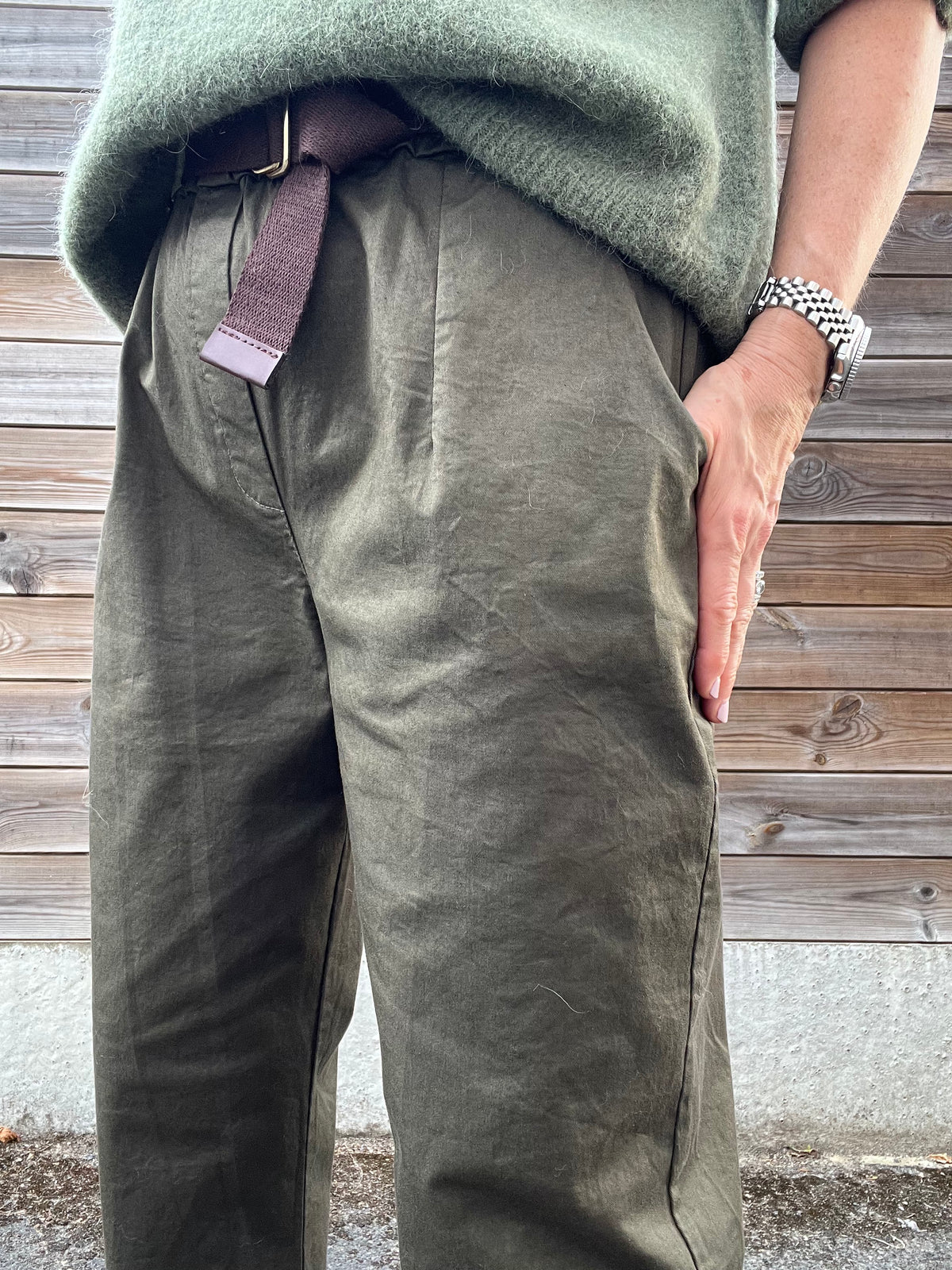 FELIX pantalon chino magique kaki