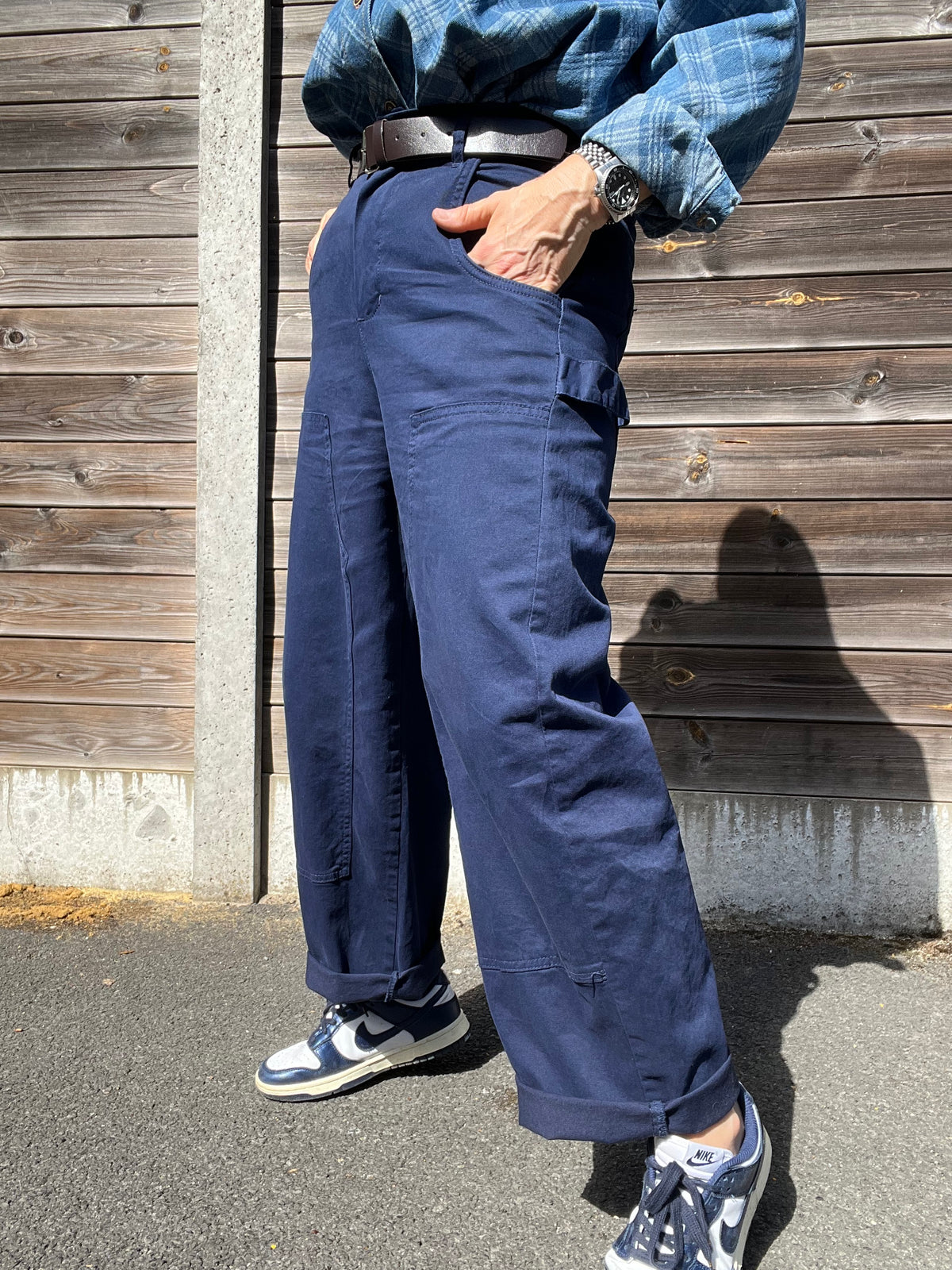 WORKER pantalon "bleu de travail" indigo