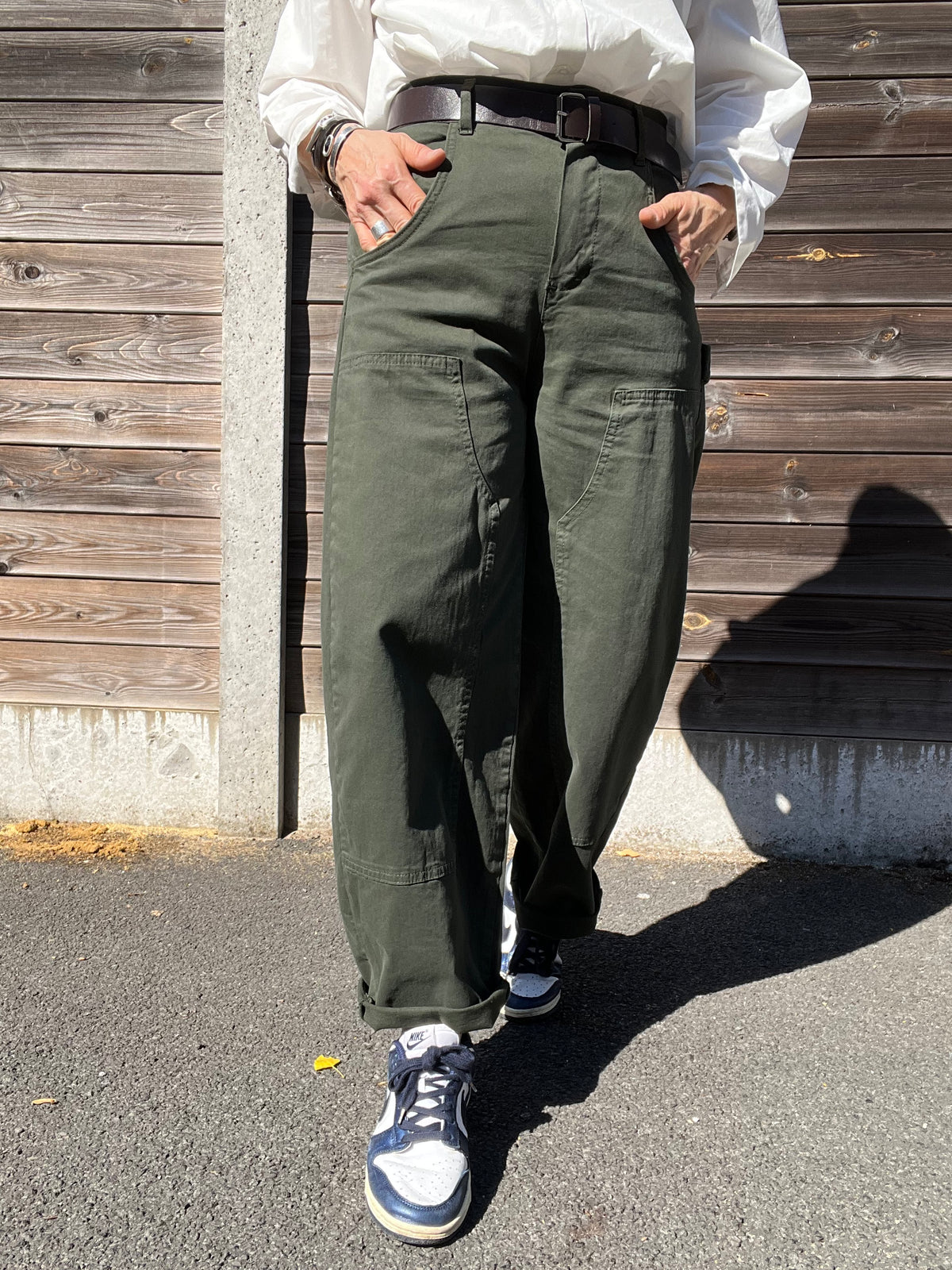 WORKER pantalon "bleu de travail" kaki