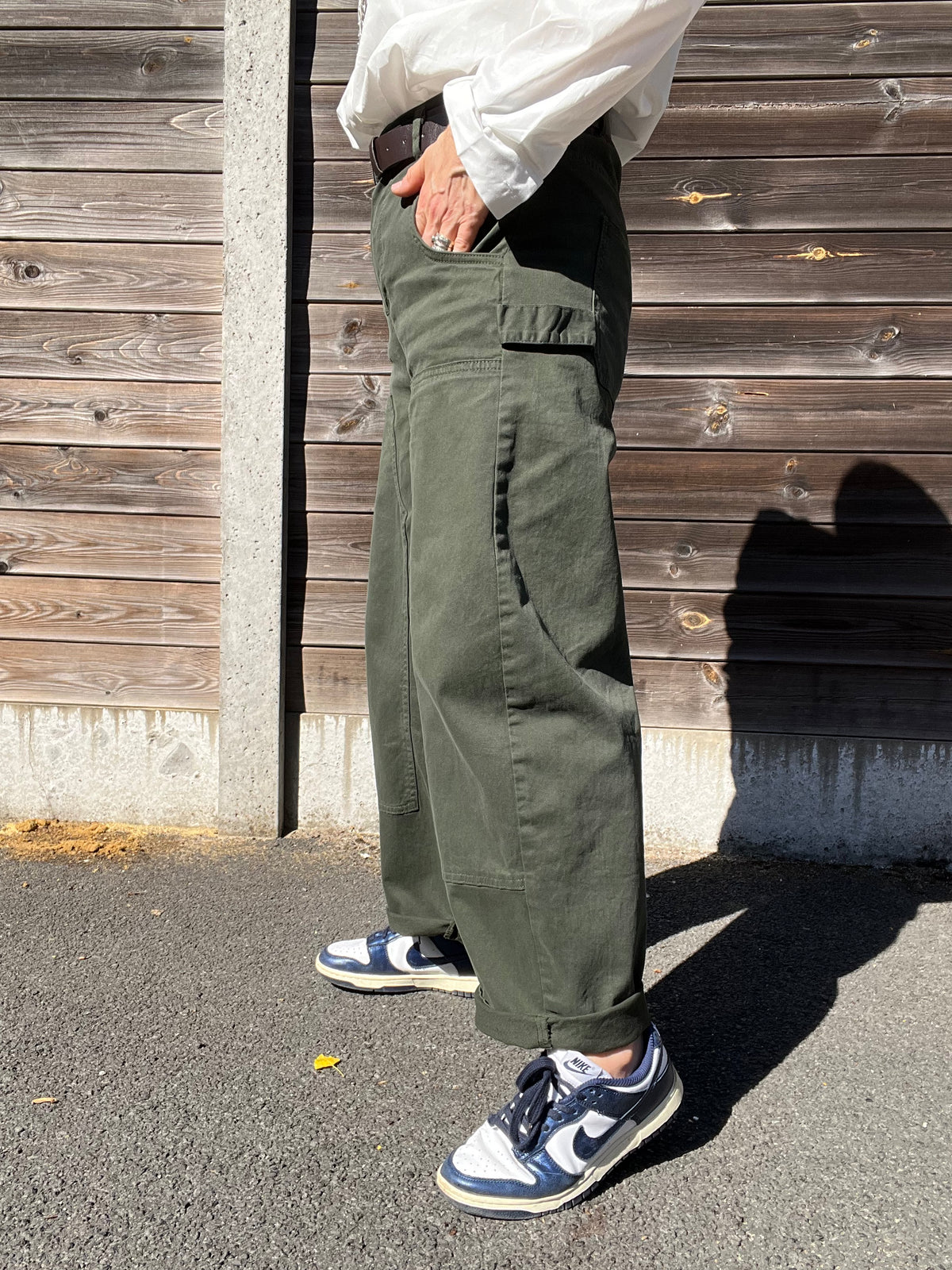 WORKER pantalon "bleu de travail" kaki