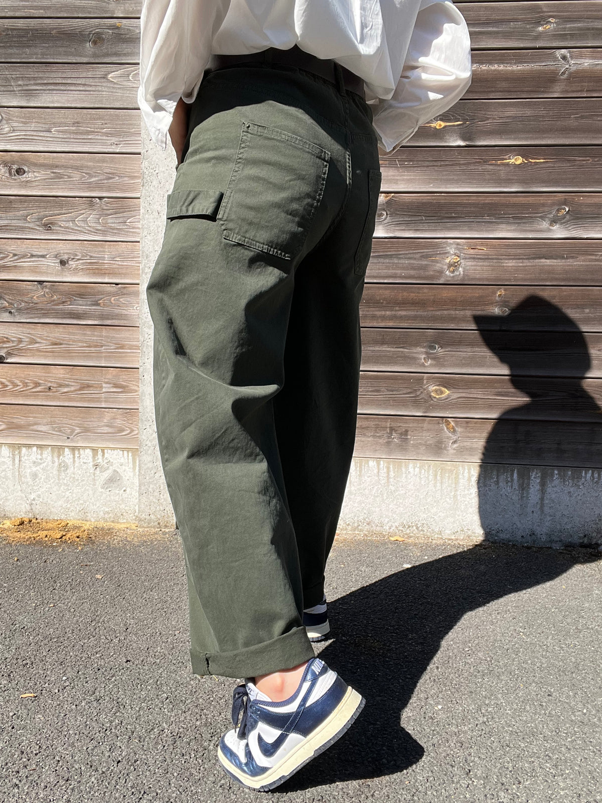 WORKER pantalon "bleu de travail" kaki